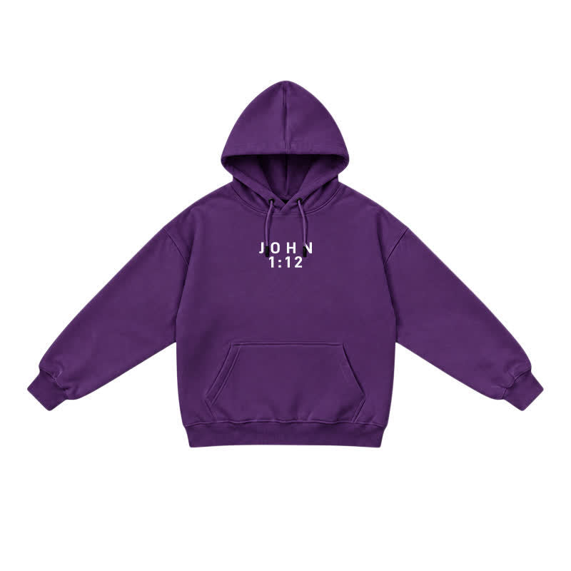 Christianartworkshop Child Of God John 1:12 Statement French Terry Hoodie - image 21