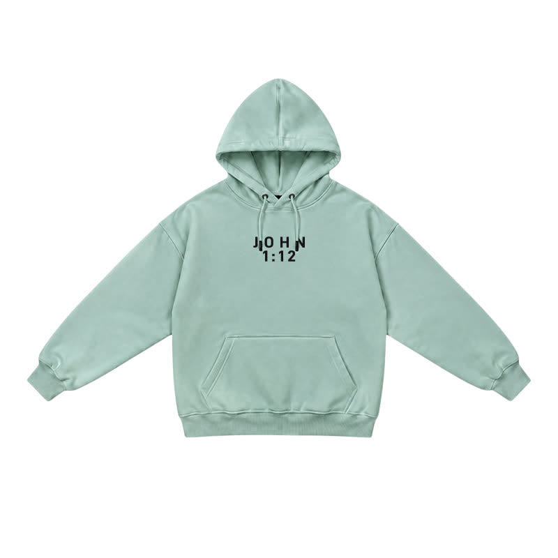 Christianartworkshop Child Of God John 1:12 Statement French Terry Hoodie - image 18