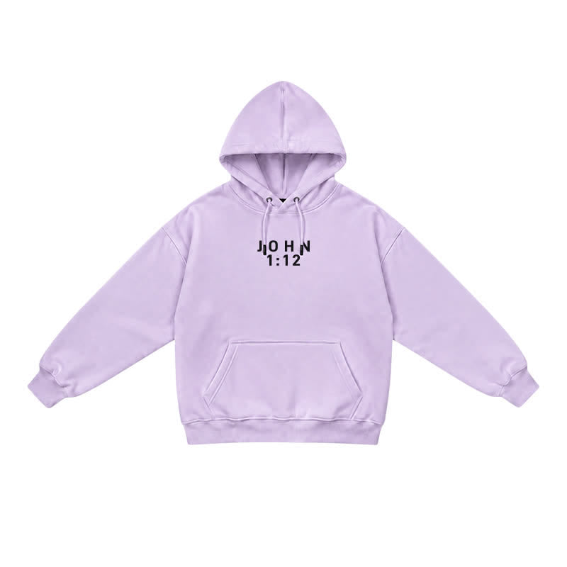 Christianartworkshop Child Of God John 1:12 Statement French Terry Hoodie - image 12