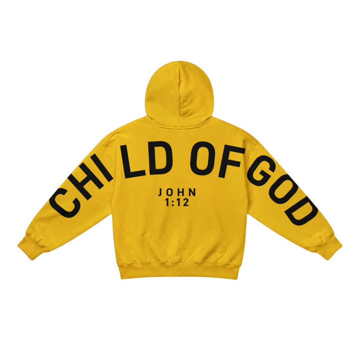 Christianartworkshop Child Of God John 1:12 Statement French Terry Hoodie - image 32