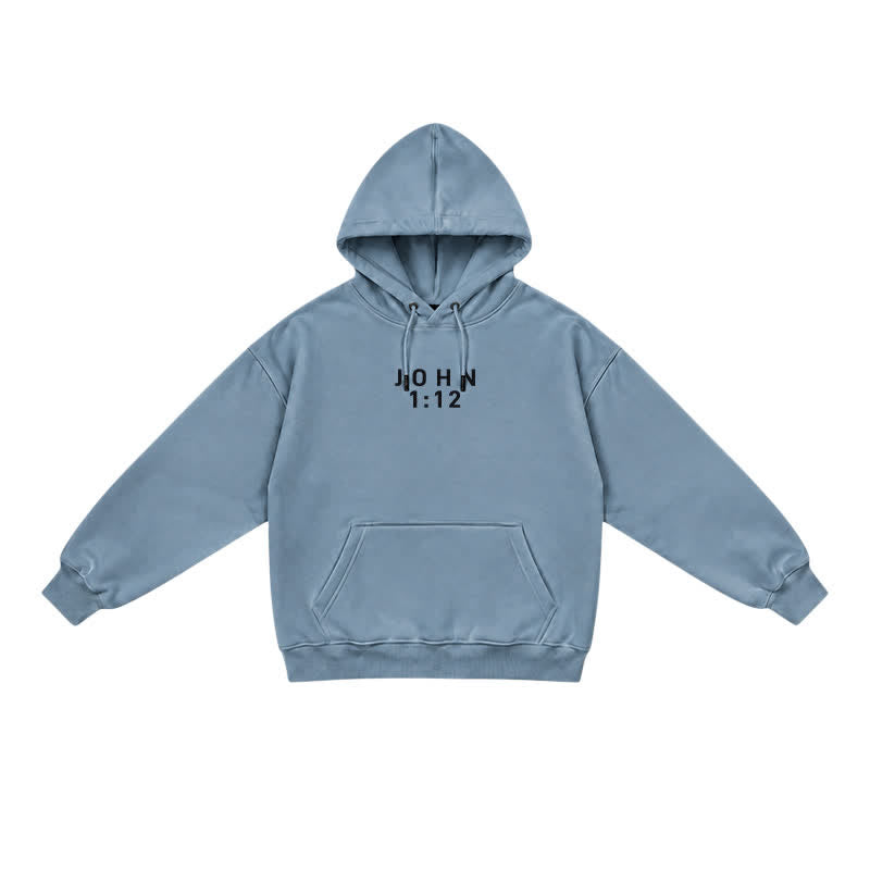 Christianartworkshop Child Of God John 1:12 Statement French Terry Hoodie - image 36