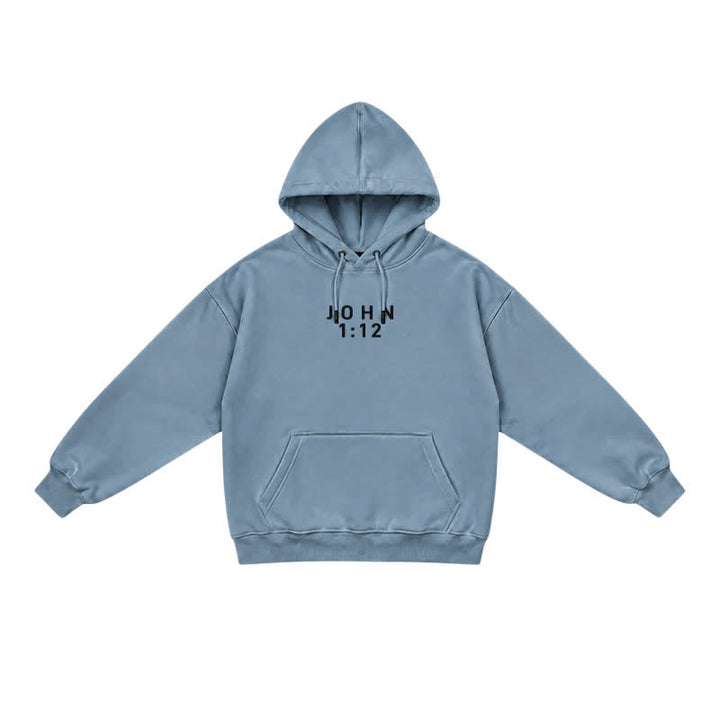 Christianartworkshop Child Of God John 1:12 Statement French Terry Hoodie - image 36