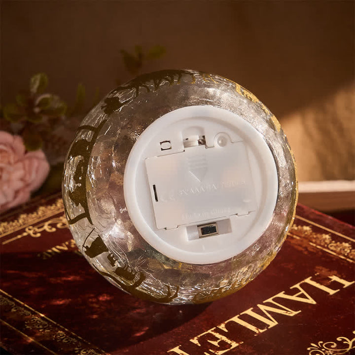 Christianartworkshop Illuminated Nativity Scene Glass Sphere: Symbol of Gentle Heavenly Radiance - image 7