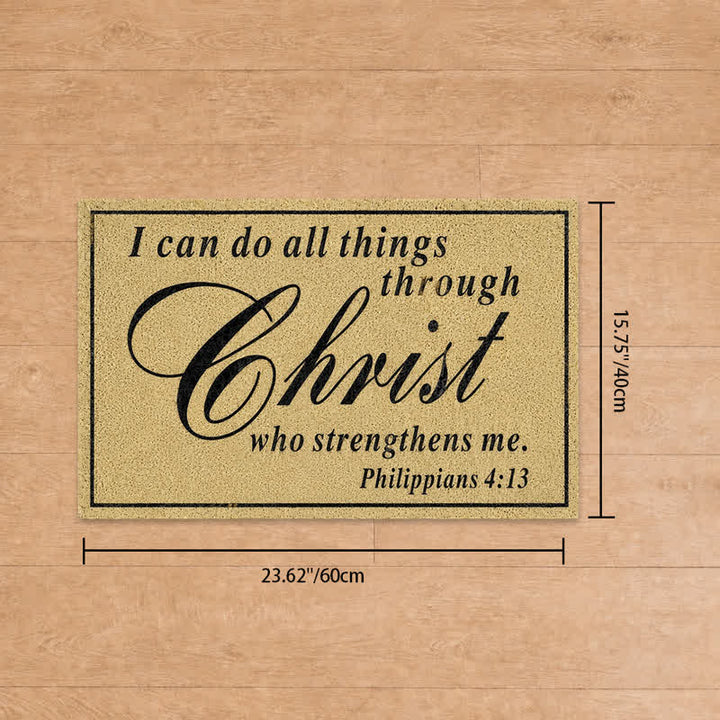 Christianartworkshop Assorted Scripture & Nativity Artificial Coir Doormat - C - 15.75''*23.62''/40*60cm - image 27