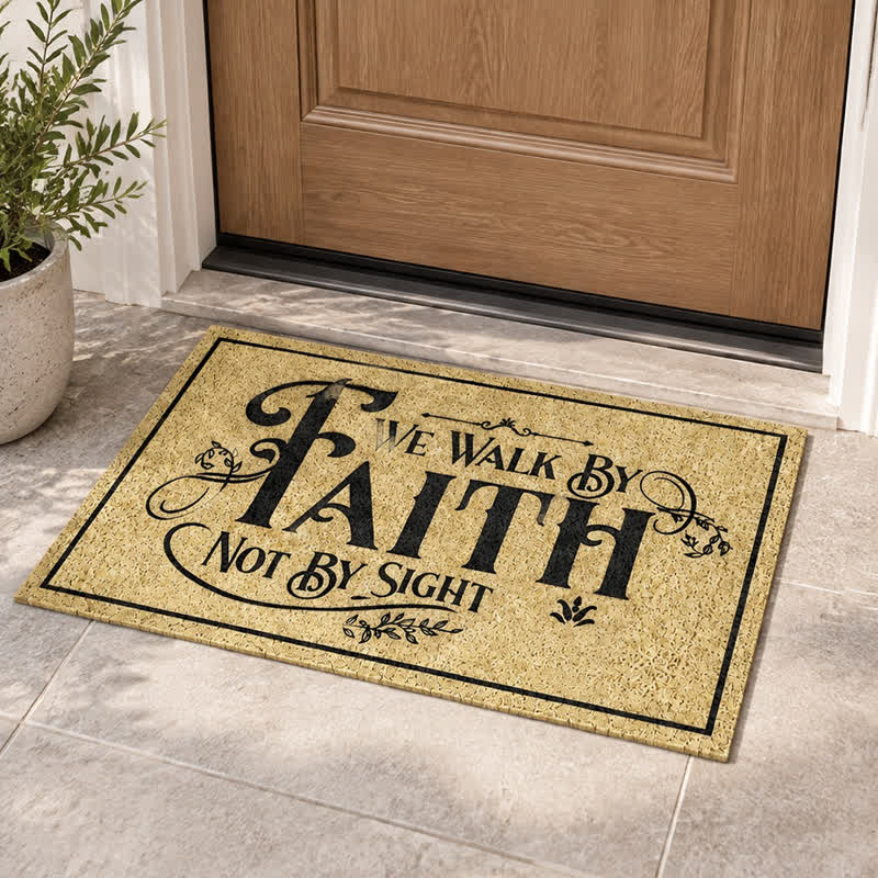 Christianartworkshop Assorted Scripture & Nativity Artificial Coir Doormat - image 0