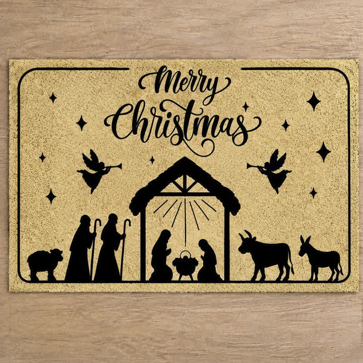 Christianartworkshop Assorted Scripture & Nativity Artificial Coir Doormat - image 64