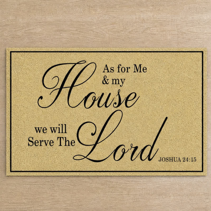 Christianartworkshop Assorted Scripture & Nativity Artificial Coir Doormat - image 75