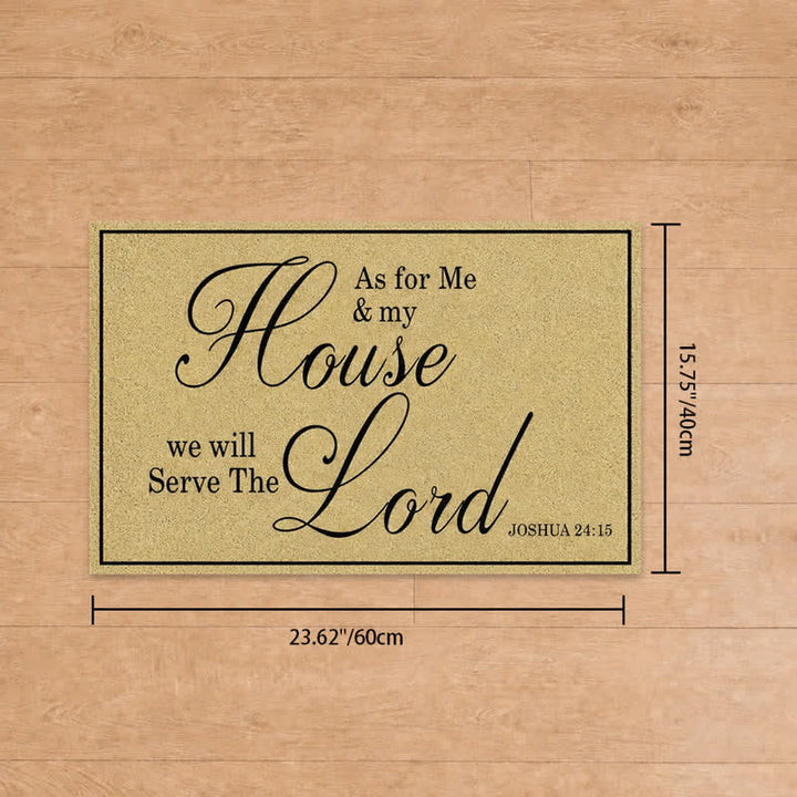 Christianartworkshop Assorted Scripture & Nativity Artificial Coir Doormat - H - 15.75''*23.62''/40*60cm - image 79