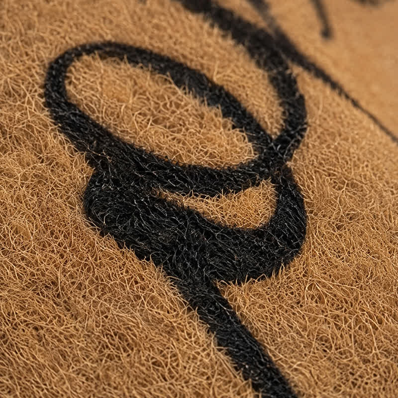 Christianartworkshop Oversized Script Psalms 91 Artificial Coir Doormat - image 10