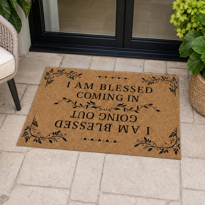 Christianartworkshop Heavy-Duty Artificial Coir Faith Verse Doormat - image 22