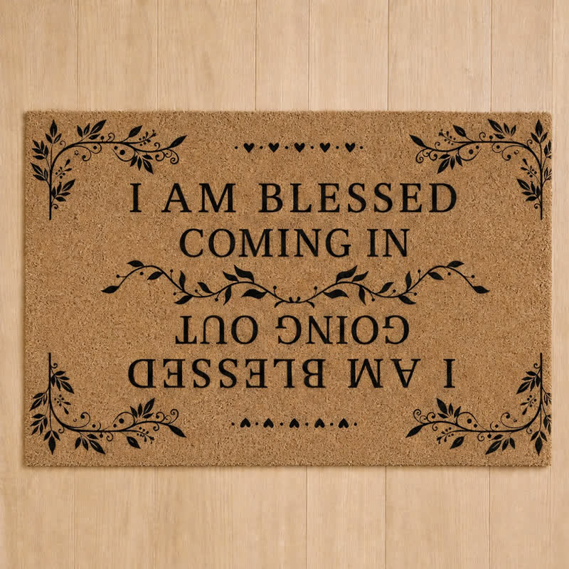 Christianartworkshop Heavy-Duty Artificial Coir Faith Verse Doormat - image 26