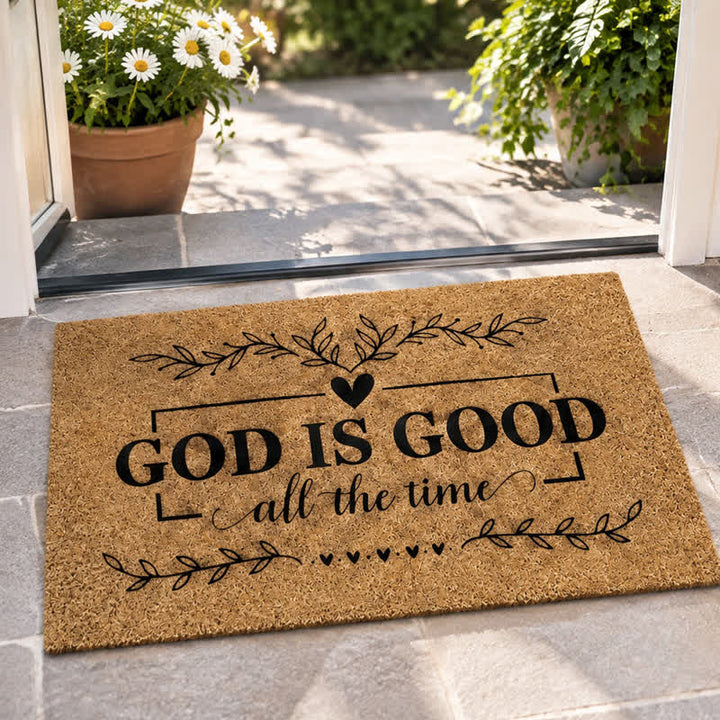 Christianartworkshop Heavy-Duty Artificial Coir Faith Verse Doormat - image 44